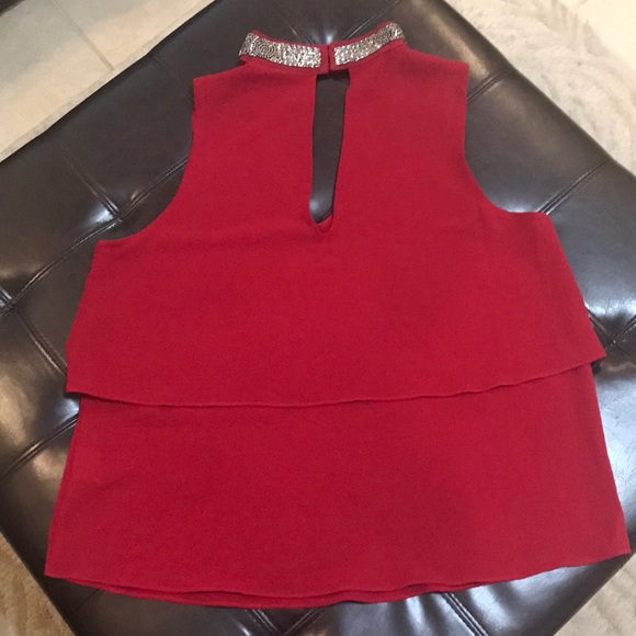 XOXO red top - Picture 6 of 8